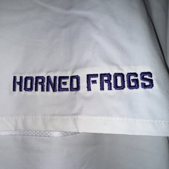 Nike TCU Horned Frogs Football Team Issue On-Field Coach Jacket Men Size L NEW - Picture 7 of 11